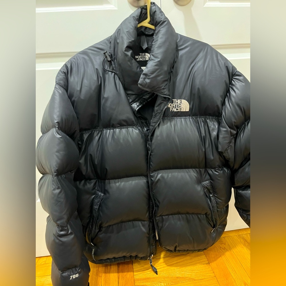 North face 700 bubble jacket men’s black XL